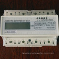 LCD Modbus Modbus trifásico DIN Rail Medidor inteligente